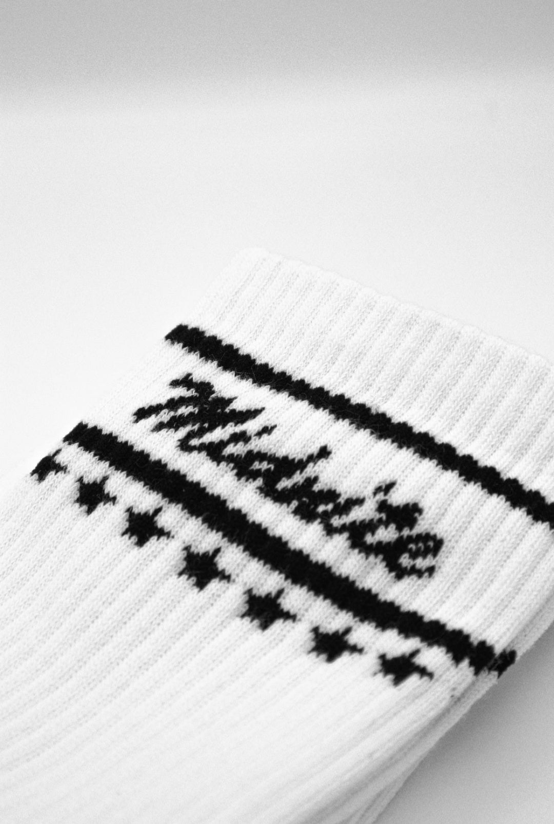 Midnite Crew Socks (White)