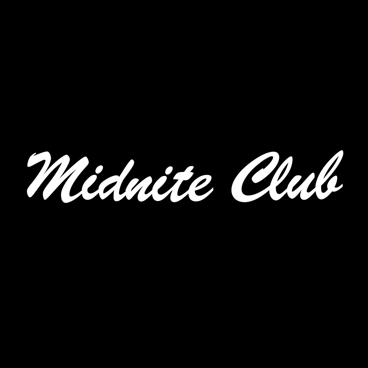 Midnite Club Die-Cut Banner